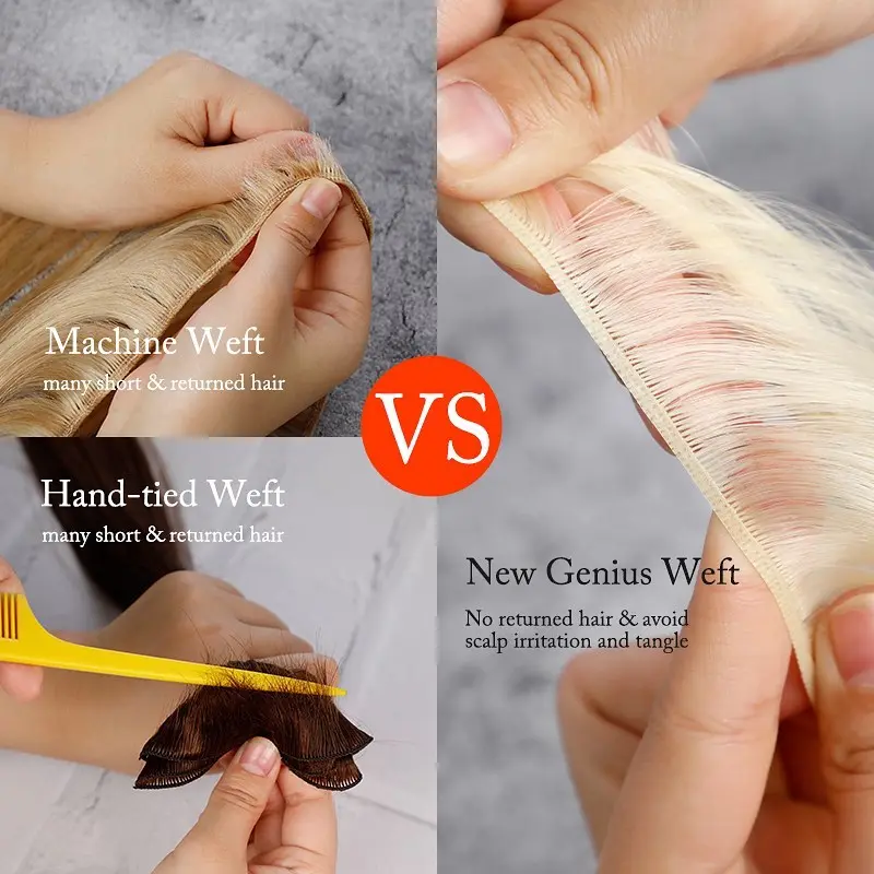 Genius Weft vs Hand-Tied Hair Extensions